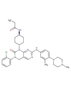 Astatech N-((1R,4R)-4-(3-(2-CHLOROPHENYL)-7-((3-METHYL-4-(4-METHYLPIPERAZIN-1-YL)PHENYL)AMINO)-2-OXO-3,4-DIHYDROPYRIMIDO[4,5-D]PYRIMIDIN-1(2H)-YL)CYCL